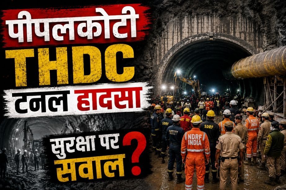 टीएचडीसी की टनल में हादसों का सिलसिला, सुरक्षा इंतजामों पर उठे सवाल