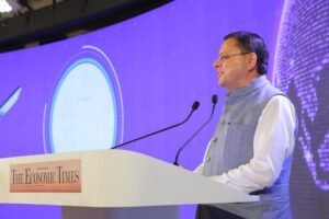 इकानामिक टाइम्स वर्ल्ड लीडर फोरम 2026 मुख्य मंत्री ने किया संबोधित