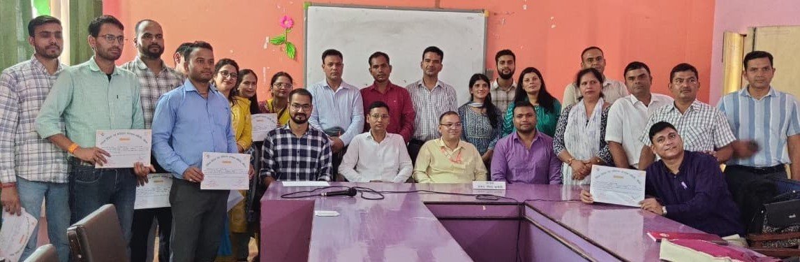 डायट गौचर में पांच दिवसीय बेसिक कंप्यूटर प्रशिक्षण आयोजित