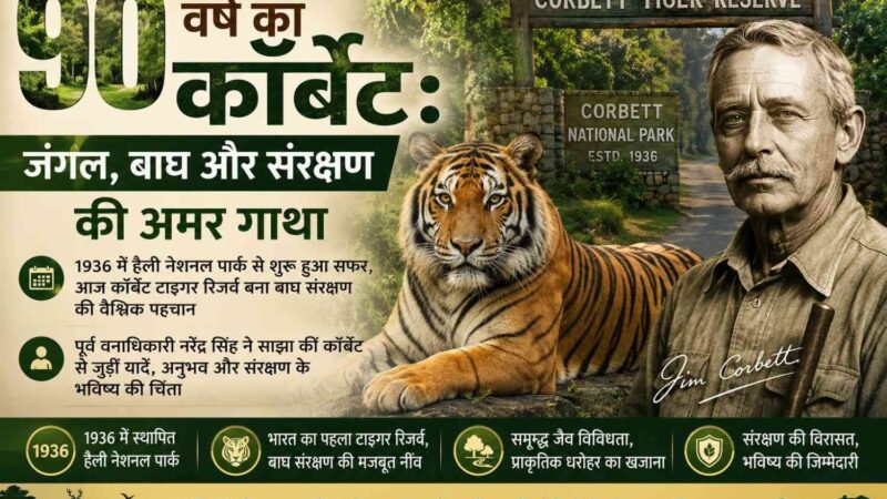 90 वर्ष का कॉर्बेट : जंगल, बाघ और संरक्षण की अमर गाथा