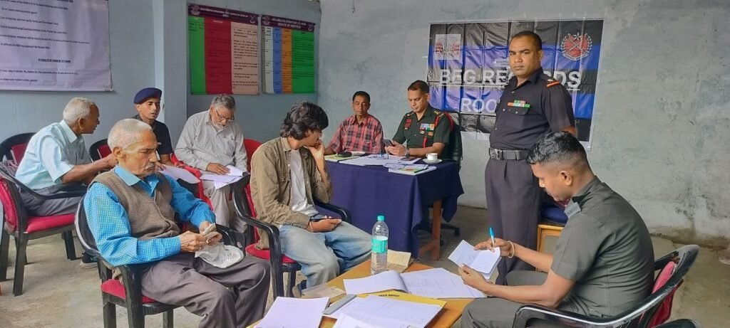 पेंशन समेत विभिन्न प्रकरणों का मौके पर हुआ निस्तारण, 68 पूर्व सैनिकों, विधवाओं व आश्रितों ने लिया लाभ