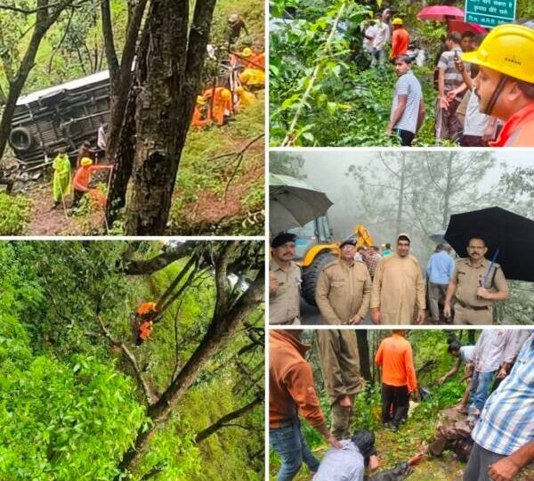 उत्तराखंड में बड़ा हादसा, खाई में गिरा टेंपो ट्रैवलर, एक की मौत, 14 गंभीर घायल