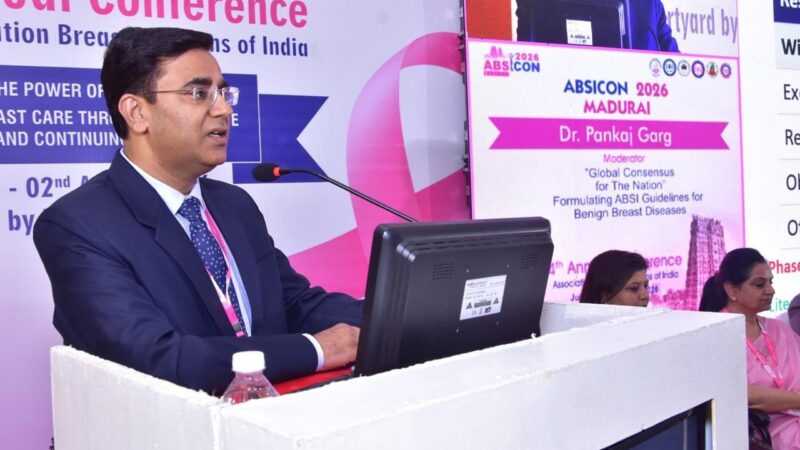 एसोसिएशन ऑफ ब्रेस्ट सर्जन्स ऑफ इंडिया के निदेशक शिक्षा उत्तर क्षेत्र निर्वाचित हुए श्री महंत इन्दिरेश हॉस्पिटल के सर्जिकल ऑन्कोलॉजिस्ट डॉ. पंकज गर्ग
