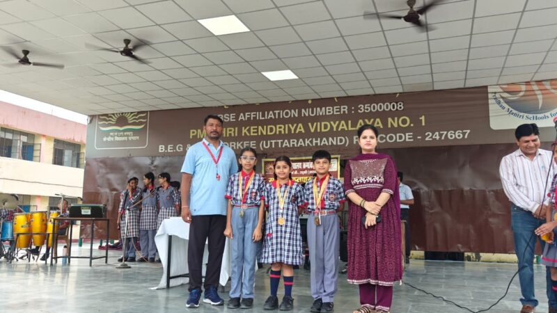 उत्तराखंड स्टेट इंटर स्कूल शूटिंग प्रतियोगिता में केवी नंबर-1 रुड़की की वर्णिका सरोहा व अंशिका सरोहा ने लहराया परचम, नन्हीं निशानेबाज बहनों ने शूटिंग में जीते गोल्ड मेडल