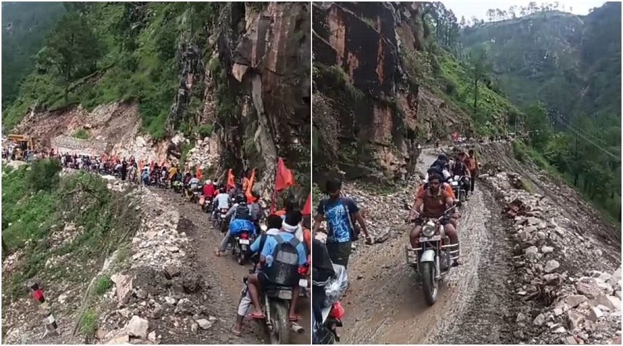 यमुनोत्री हाईवे पर भूस्खलन का संकट बरकरार, स्यानाचट्टी का नहीं निकल रहा समाधान 