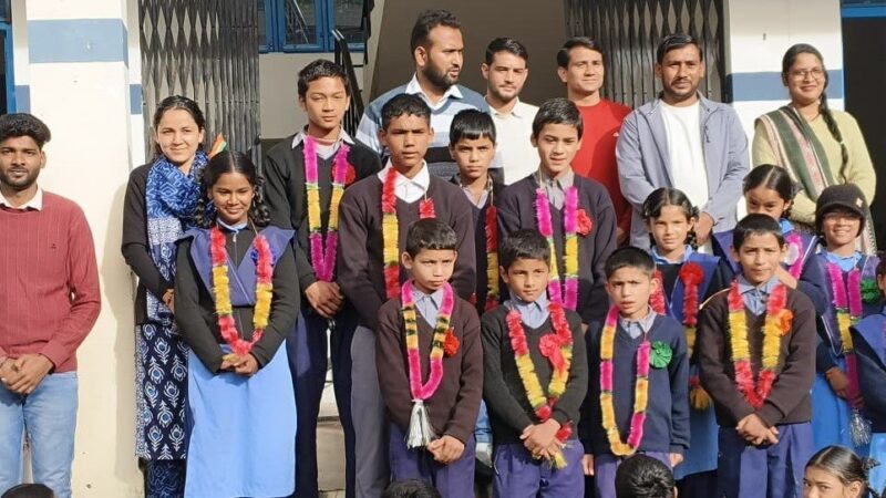 मुख्यमंत्री मेधावी छात्रवृत्ति के लिए जीआईसी वाण के 13 विद्यार्थी चयनित