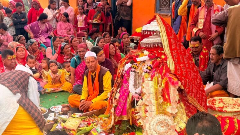 56 साल बाद देवरा यात्रा पर निकलीं मां ज्वाला
