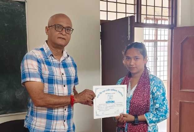 राजकीय महाविद्यालय रिखणीखाल में उत्साहपूर्वक मनाया गया हिन्दी दिवस