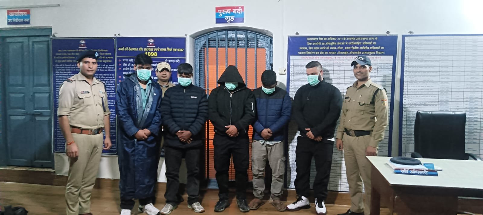 पौड़ी बस अड्डे पर हुई मारपीट, दोनों पक्षों के 5 युवक गिरफ्तार