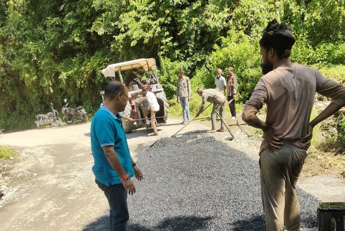 56.90 किमी सड़क के गड्ढे भरे, चमोली में तेज हुआ पैचवर्क अभियान