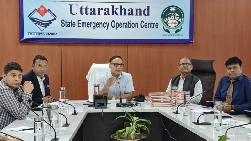 उत्तराखण्ड में व्यापक स्तर पर चलेंगे आपदा प्रबंधन के प्रशिक्षण कार्यक्रम