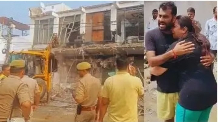 मेरठ शास्त्री नगर इलाके में फिर चला बुलडोजर, निवासियों ने लगाये प्रशासन और प्राधिकरण पर गंभीर आरोप
