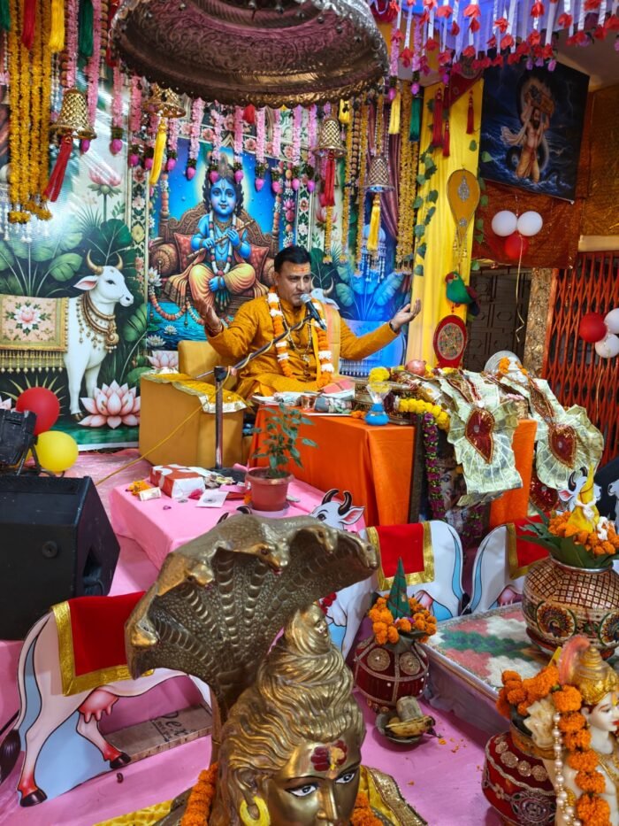 श्रीमद्भागवत कथा में दक्ष यज्ञ और सती चरित्र का हुआ भावपूर्ण वर्णन