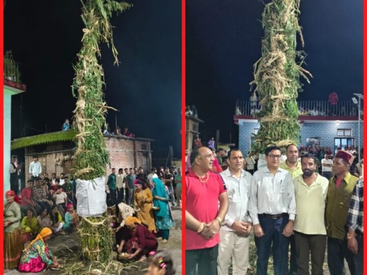 ‎एडीएम शैलेन्द्र सिंह नेगी ने मौगी और पाब गांव में पारंपरिक दुबड़ी लोक पर्व में किया प्रतिभाग, ‎दुबड़ी पर्व में गूंजे लोकवाद्य, सजी फसल-पत्तियों की दुबड़ी, एडीएम ने ग्रामीणों संग किया प्रकृति पूजन