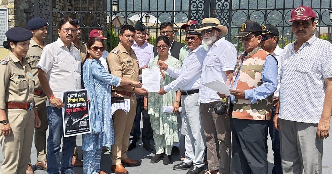सैन्यधाम का हिसाब दो, खर्च और निर्माण प्रगति सार्वजनिक करे सरकार – कांग्रेस