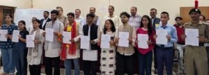 गोपेश्वर महाविद्यालय में एनएसयूआई के पूरे पैनल ने लहराया जीत का परचम