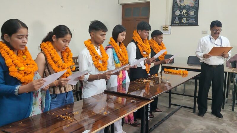 कोटद्वार : राजकीय पीजी कॉलेज छात्रसंघ चुनाव में  NSUI के मनीष नेगी बने अध्यक्ष