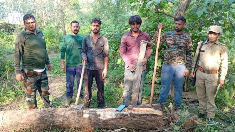 कालागढ़ टाइगर रिजर्व में AI की मदद से तस्कर गिरफ्तार