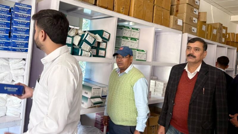 केंद्रीय औषधि भंडार में जांच, 06 दवाओं के लिए सैंपल