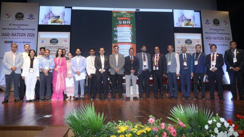 एसजीआरआर की ऑन्कोलॉजी टीम ने आईएएसओ सम्मेलन में जीते शीर्ष पुरस्कार