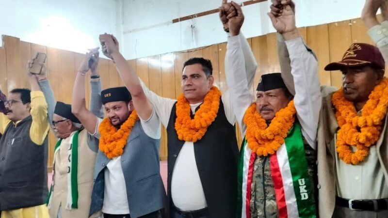 कर्णप्रयाग से आशीष नेगी को यूकेडी का टिकट, चमोली में चुनावी हलचल तेज